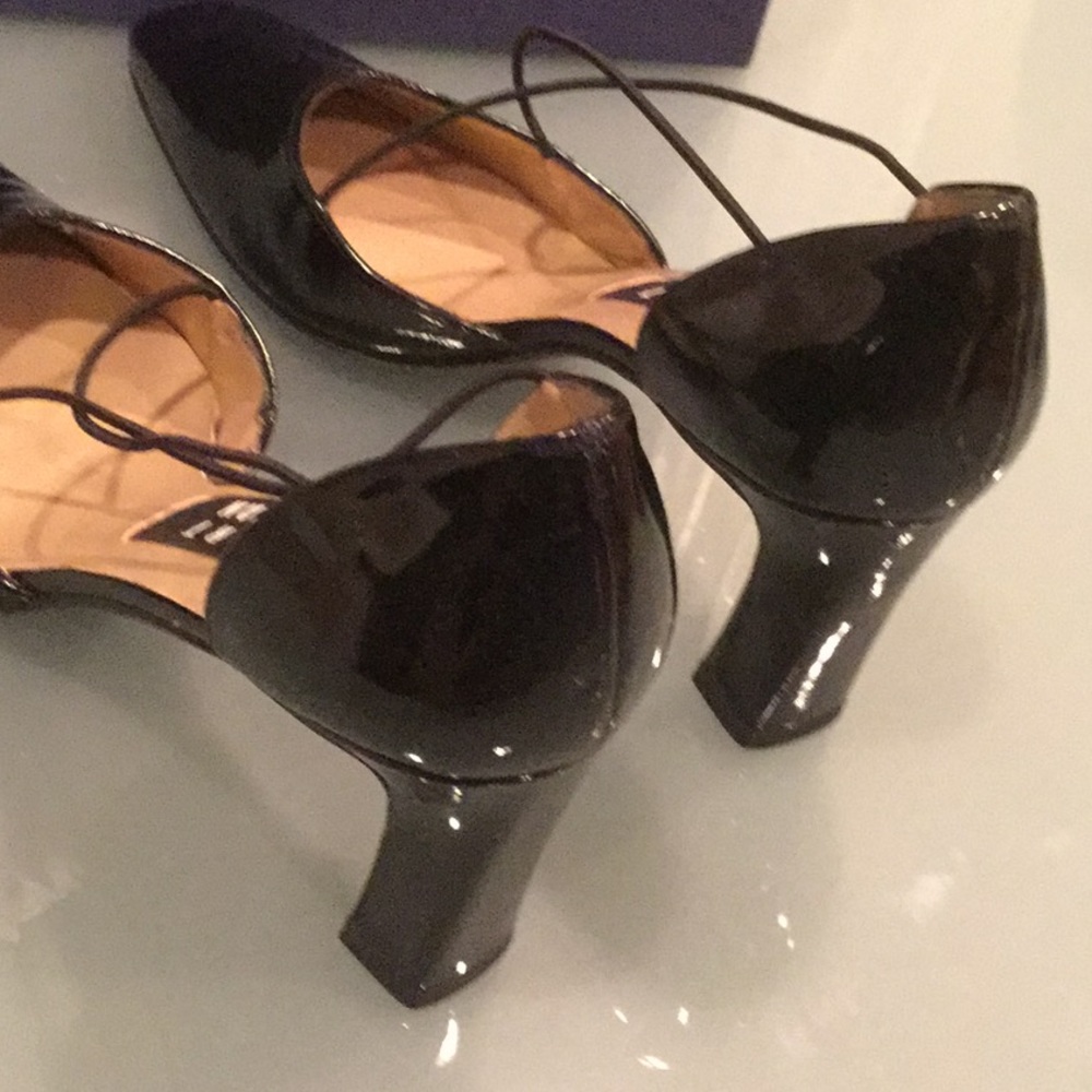 Stuart Weitzman Ronettes Black Patent - Picture 10 of 14